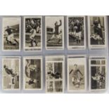 Cigarette Cards, Football, Pattreiouex Real Photos of Famous Footballers (Casket & Critic), part set