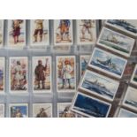 Cigarette Cards, Naval, a collection by various Manufacturers to include Carreras History of Naval