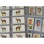 Cigarette Cards, Sport, Players sets, to name Derby & Grand National Winners, Cricketers 1934 and