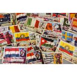 Trade Cards, Mixture, sets to include A & BC Gum Flags of the World (X80), Primrose Confectionery