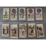 Cigarette Cards, Mixture, a collection of part sets to include Millhoff, De Reszke Famous Golfers