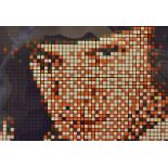 Contemporary art Invader, Rubik Kubrick Clockwork Orange, Print, Signed and numbered 72/150, 50 cm x