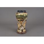 A Moorcroft Pottery vase, signed and designed by Anji Davenport '97 in a limited edition 34/350,