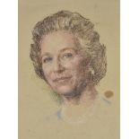 Bernard Hailstone R.P. (1910-1987), two important preparatory pastel on paper sketch portraits of
