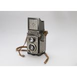 An ‘Art Deco’ Rolleicord Camera, serial no. 010742, f4.5 Triotar lens no. 1472837, body, G, some