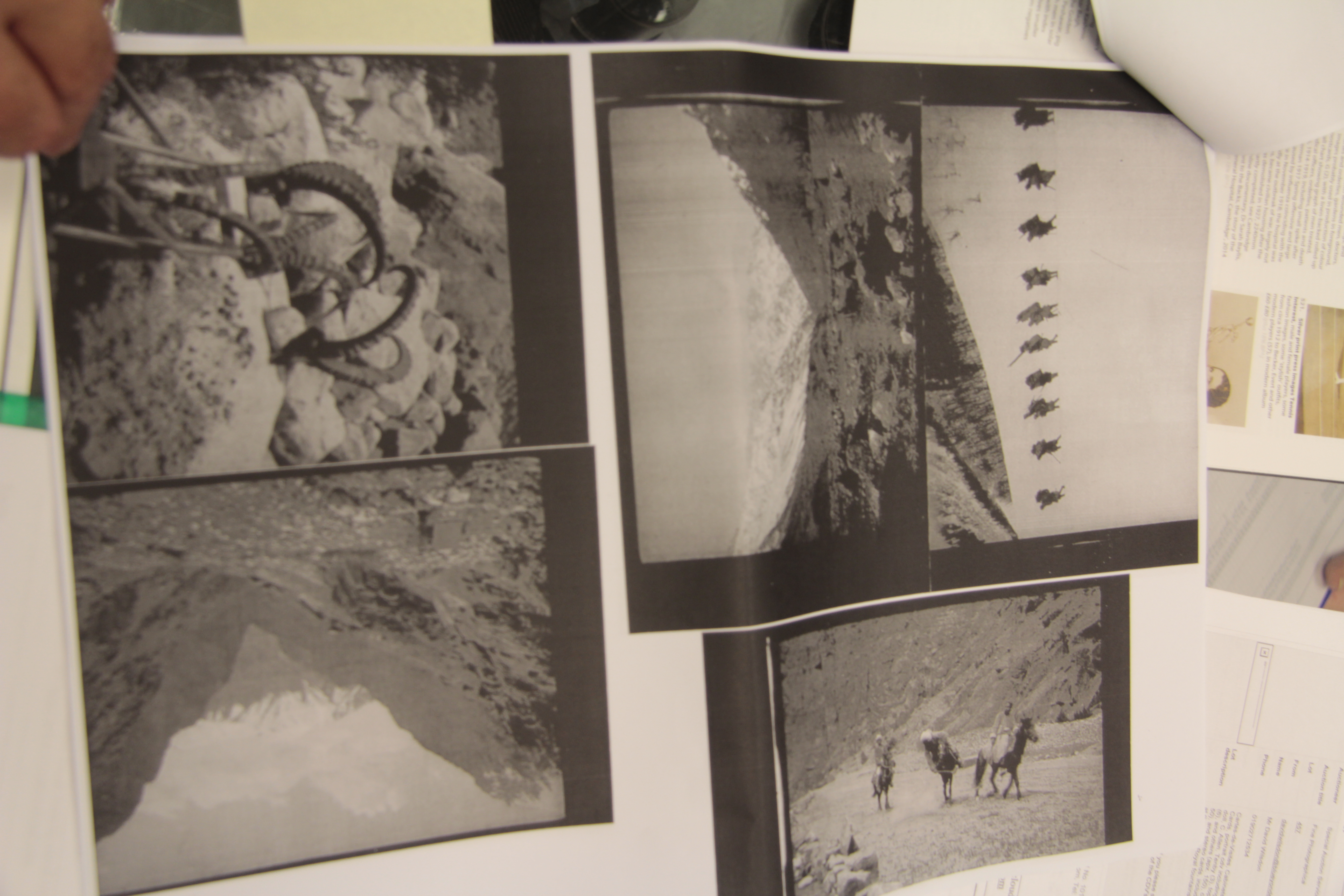 A paper-pocket album, of 5in x 4in gelatin cut-film silver nitrate negatives of Northern India, - Image 5 of 7