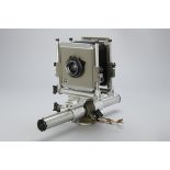 A Sinar Expert Camera, 5x4 format, serial no. 6118370 in maker’s large outfit case with a