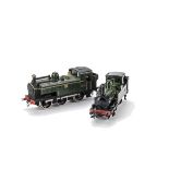 00 Gauge GW green kitbuilt Tank Locomotives, Class 1400 0-4-2T No 3587 and K's or similar 0-6-0