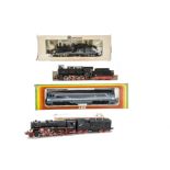 HO Gauge Steam and Diesel Locomotives by various makers, Rivarossi 1131 black 0-6-0 Tank and 1219