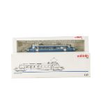 Marklin HO Gauge 3-rail Overhead Electric Austrian Railcar, ref 3127, OBB Class RBe2/4, in blue as