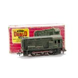 Hornby Dublo 00 Gauge 2-Rail 2231 0-6-0 Diesel Shunter, No D3302, in original box, F-G, a little