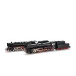 Marklin HO Gauge 3-rail Steam Locomotives, comprising DB class 01 4-6-2 and tender as no 01 097,