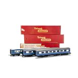 Tri-ang Railways and Hornby (China) Blue Pullman, comprising Tri-ang Power Car, Trailer and Centre