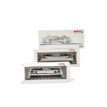 Marklin HO Gauge 3-rail Bo-Bo SNCF Overhead Electric Locomotives, ref 3325 in grey/orange as no BB-