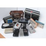 Radios/microcassette recorders/Walkman, seventeen items including Sony Walkman, Sanyo radio and