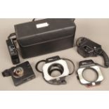 Nikon Ringflash Equipment, SB-21 and SB-29 units with other items