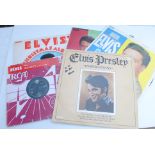 Elvis, forty plus albums various years and conditions
