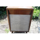 Speaker, large wooden speaker untested