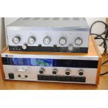 Hi-Fi, Leak Stereo 30 amplifier together with another Leak 2200 amplifier