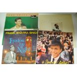 Frank Sinatra, approximately sixty albums including box sets of various years and conditions