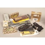 Nikon Straps, a range of Nikon wrist and neck straps with camera plates and more (a lot)