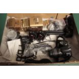 Nikon Accessories, an ML-2 remote set, PB-6 bellows and more including an F40 camera (a lot)