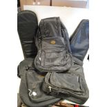 Guitar bags, three soft, Fender, Granite and Superior all in very good condition