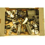 A collection of 35mm cameras, to include Pentax, Cosina, Minolta and other examples