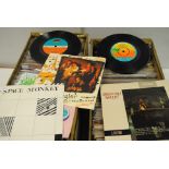 Singles, approximately three hundred mainly pop from the 70s including Status Quo, Steve Winwood,