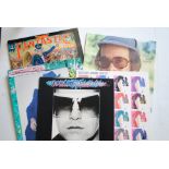 Elton John, twelve albums mainly excellent condition from various years