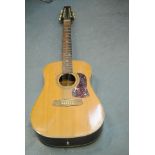 Guitar, Aria twelve string acoustic model SW700T, that has some electric adaptions needs attention