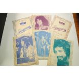Memorabilia, fifteen 'Singsong' lyric booklets, originally free with Hits Magazine