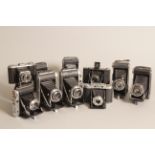 Ensign Selfix Cameras, 820 and 820 Special with several other makes and models (a lot)