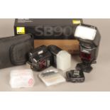 Nikon Flashguns, an SB900 with an SB800 and more