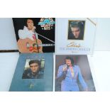 Elvis, two LP box sets together with two hard back books