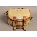 A Billingham Bag, approx. 33x19x21 cm, colourfully prepared for your MacZoom equipment!