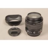 Leica DG Macro Elmarit 45mm Lens, F2.8 OIS with hood, caps and pouch case