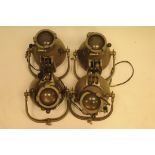 Vintage lights, four Rank Strand Patt 25 spotlights