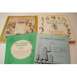 Alice in Wonderland, twenty plus vinyl and 78s including Lewis Carroll Immortal stories on HMV X2