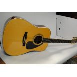 Guitar, Yamaha FD02 QNN11047S good condition with quality soft case