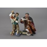 Two Royal Doulton figure groups, The Professor HN.2281, and The Puppetmaker HN.2253 (2)