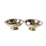 A pair of Edwardian silver bon bon dishes, Birmingham 1909, 9.8 ozt (2)