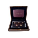 A Royal Mint The First World War Sovereign Collection set, wooden case with rectangular capsule