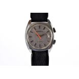 An interesting 1970s Sandoz Alarm stainless steel gentleman's wristwatch, 1763 Z-98-2, appears to