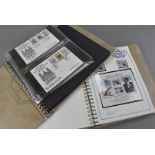 The Royal Wedding stamp collection, presented in six folders marked The Prince of Wales and Lady