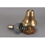A Winkworth bell, having electrical movement, together with a Henry Browne & Son Ltd hand held