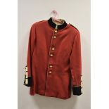 A British Fusilier's Red Dress Tunic, the buttons possibly reproduction