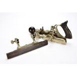 Woodworking, a Stanley model 45 Combination plane together with a set of boxed cutters in original
