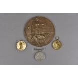 Two WWI Victory medals, award to J.31904 H.G.CHAPMAN A.B. R.N and 276698 W.EVANS. S.P.O R.N,