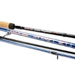 Angling Equipment, a Howling Hog "Spindrift" 8ft, 2pce, spinning rod, together with a Howling Hog "